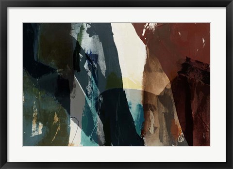 Framed Obscure Abstract VII Print