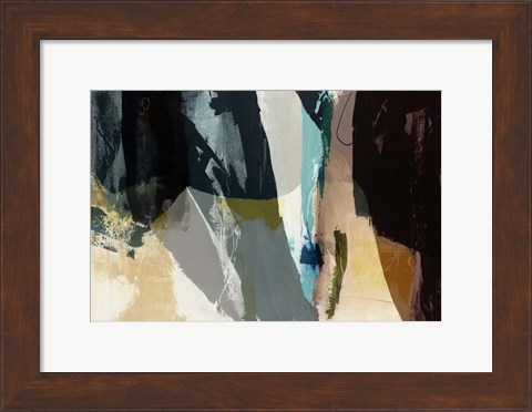 Framed Obscure Abstract VIII Print