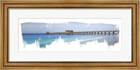 Framed Virginia Beach Pier Print