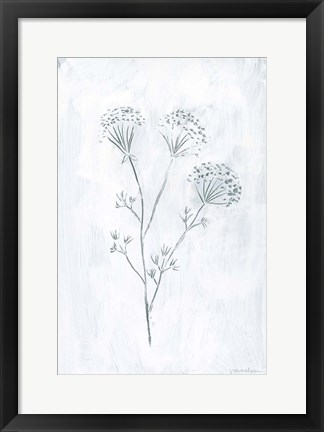 Framed Milkweeds II Print