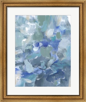 Framed Blue Night II Print