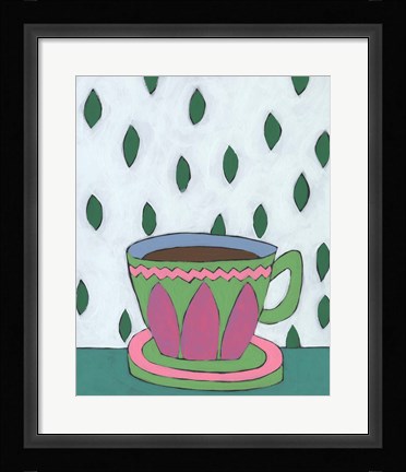 Framed Mid Morning Coffee IV Print