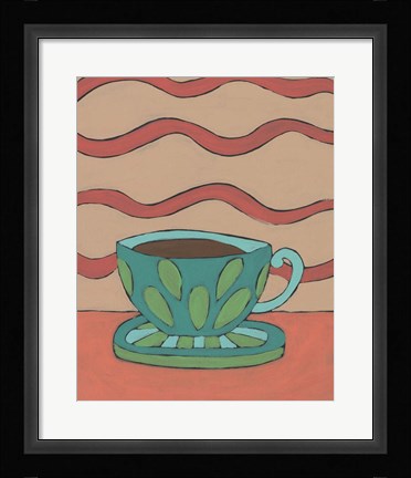 Framed Mid Morning Coffee IX Print
