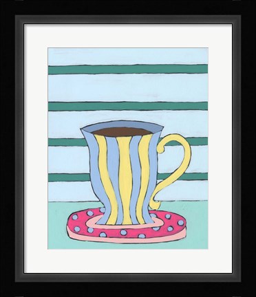Framed Mid Morning Coffee VI Print