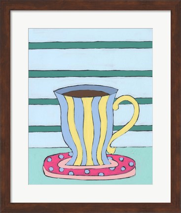 Framed Mid Morning Coffee VI Print