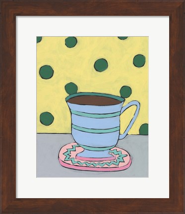 Framed Mid Morning Coffee VIII Print