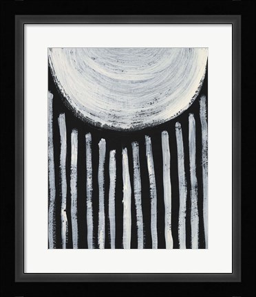 Framed Ivory &amp; Black II Print