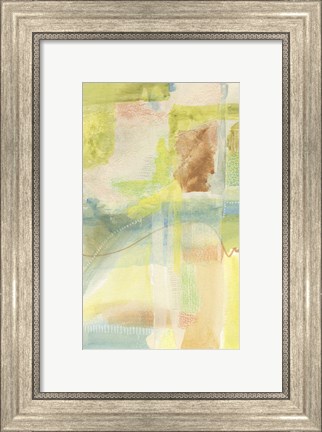 Framed Pastel Bond III Print