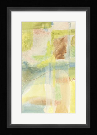 Framed Pastel Bond III Print