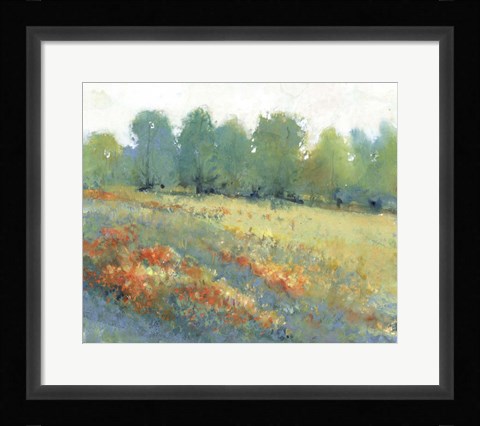 Framed Rural Land I Print