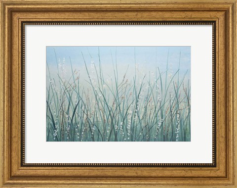 Framed Tall Grass I Print