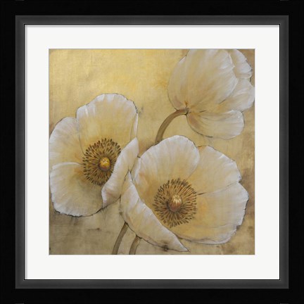 Framed Golden Highlights II Print