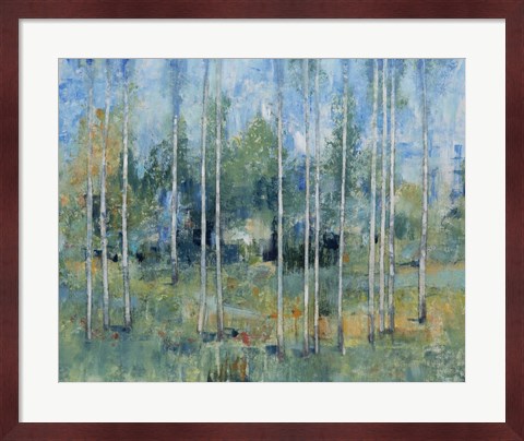 Framed Woodland View II Print