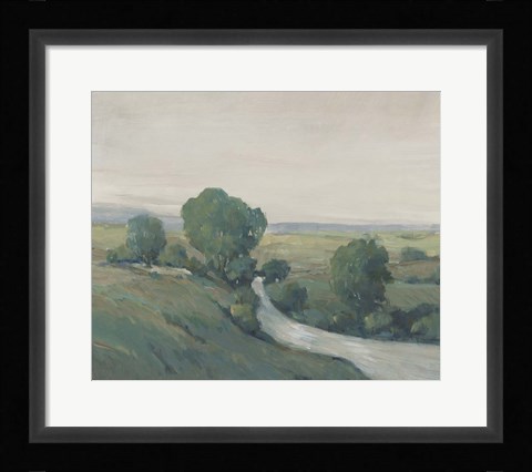 Framed Running Creek I Print