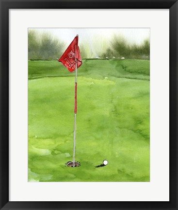 Framed Tee Off Time I Print