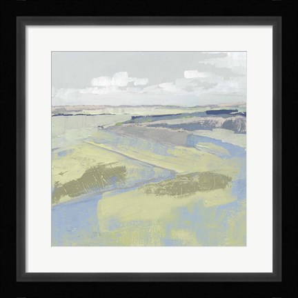 Framed Pastel Prairie II Print