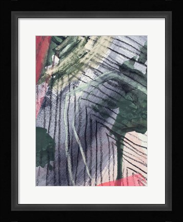 Framed Angled Spaces II Print