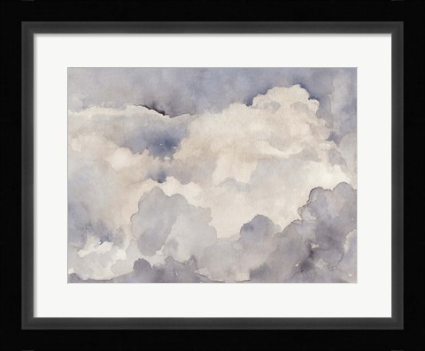 Framed Clouds in Neutral I Print