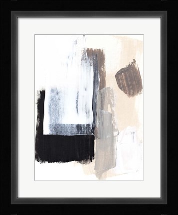 Framed Black Mirror II Print