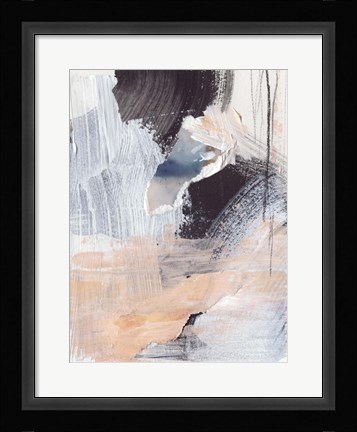 Framed Paved Path I Print