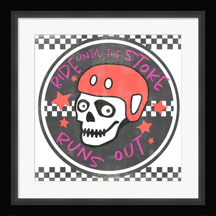 Framed Rad Times III Print