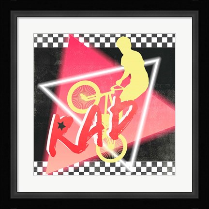 Framed Rad Times IV Print