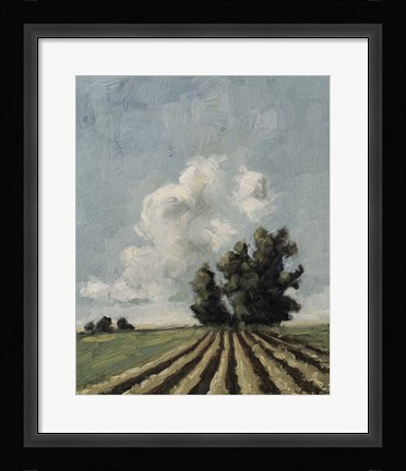 Framed Copse of Trees Print