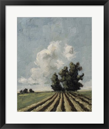 Framed Copse of Trees Print