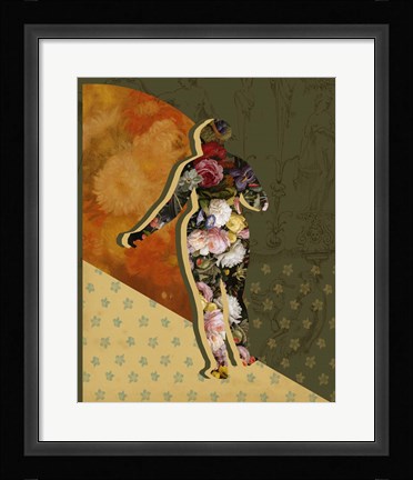 Framed Goddess of the Flora II Print