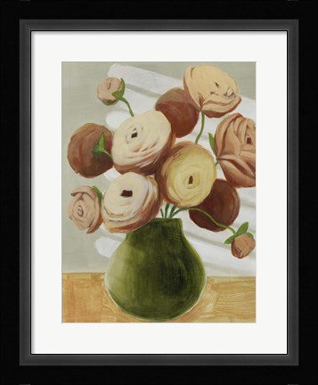 Framed Afternoon Posy I Print