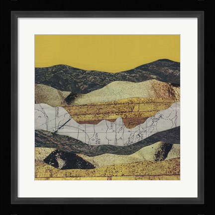 Framed Mountain Series #5 Print