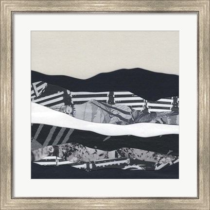 Framed Mountain Series #104 Print