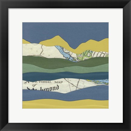 Framed Mountain Series #108 Print