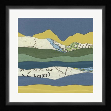 Framed Mountain Series #108 Print
