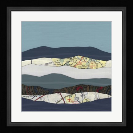 Framed Mountain Series #120 Print