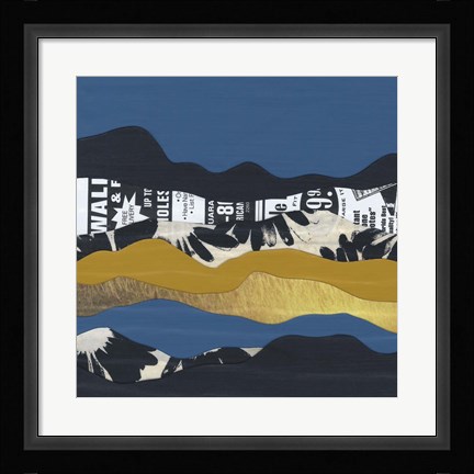 Framed Mountain Series #146 Print
