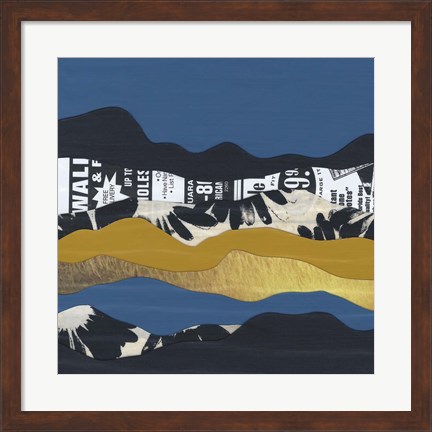 Framed Mountain Series #146 Print