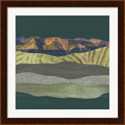 Framed Mountain Series #153 Print