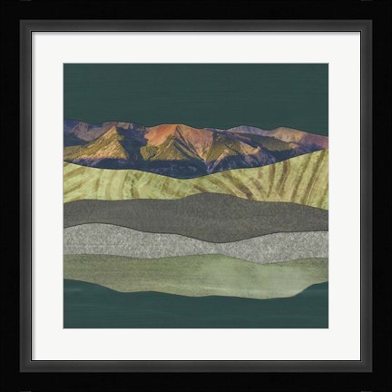 Framed Mountain Series #153 Print