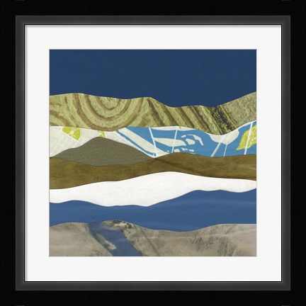 Framed Mountain Series #163 Print