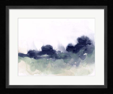 Framed Lake Fog II Print