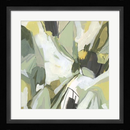 Framed Electric Lichen I Print