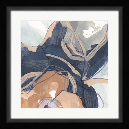 Framed Sienna Spindle III Print