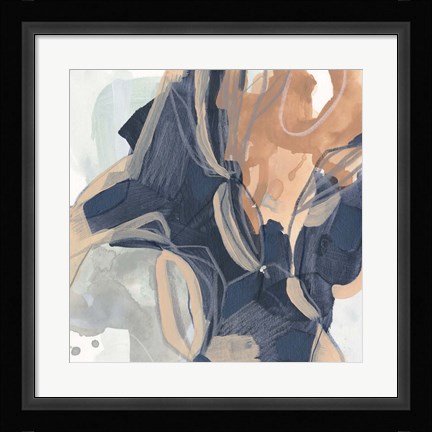 Framed Sienna Spindle IV Print
