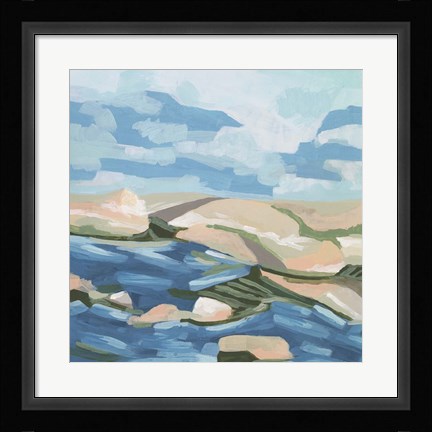 Framed Sand Hills I Print