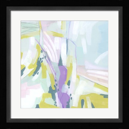 Framed Pastel Marquee I Print