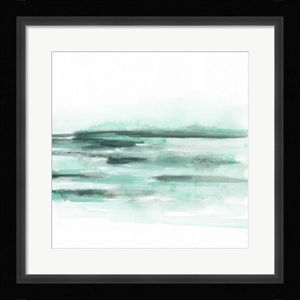 Framed Ocean Mystique I Print