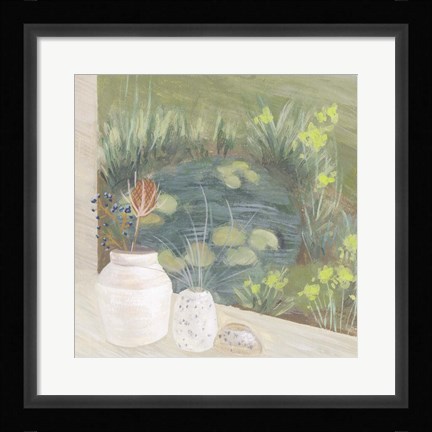 Framed Window Plants IV Print