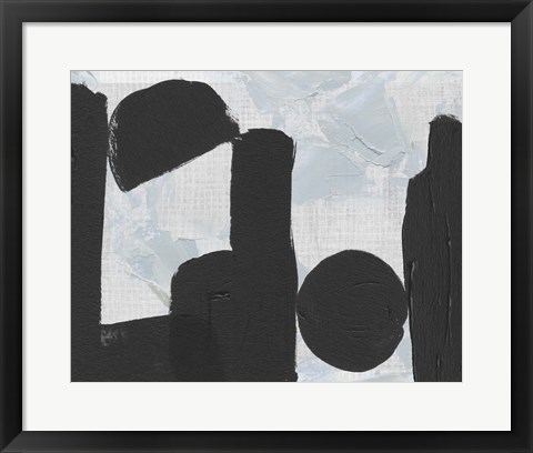 Framed Saltwater Tide I Print