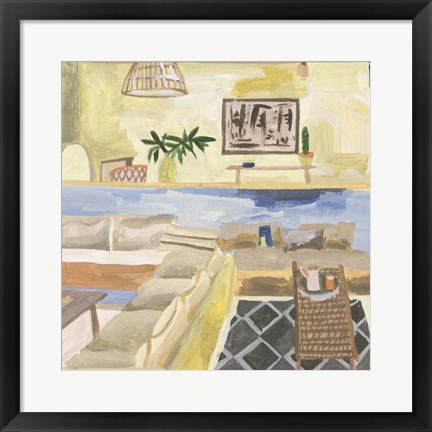 Framed Sunshine Inside II Print